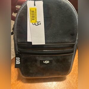 UGG Black Danni II clear with black mini Backpack